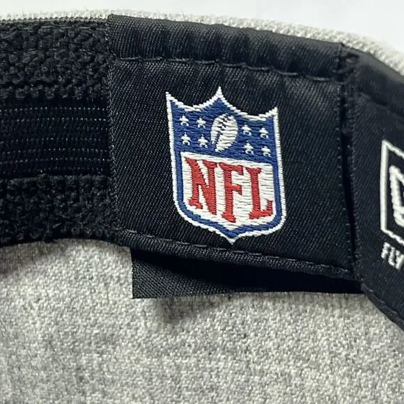 Dallas Cowboys New Era 39thirty Hat Med Large Fitted Grey Blue Cap - Picture 9 of 13